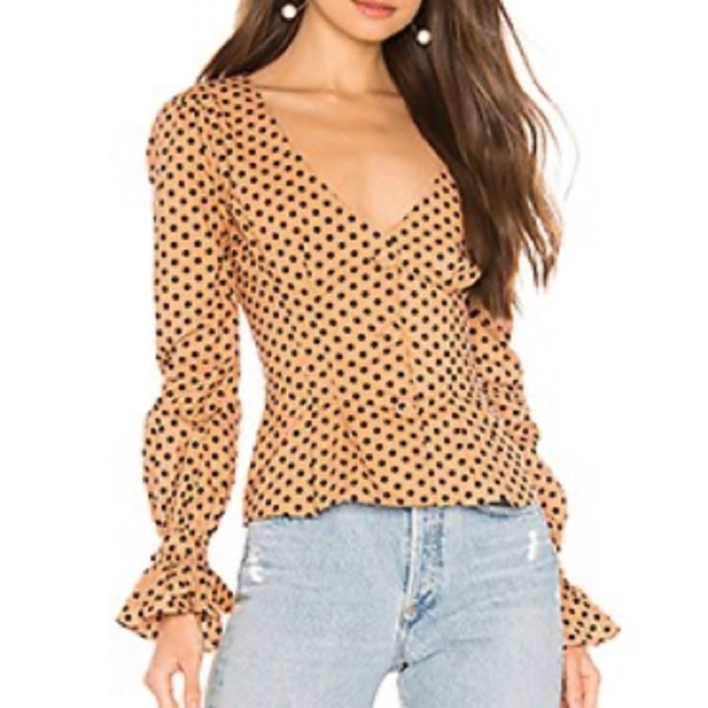 Majorelle Claire top xs only worn once, purchased from revolve